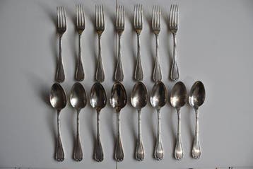 Christofle - Bestekset (15) - Verzilverd