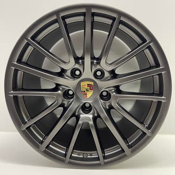 Porsche 997 2/4  19inch SportDesign Titanium met banden 8MM, Gebruikt, Banden en Velgen, 305 mm, Personenwagen