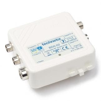 Technetix BDA-02 - Coax versterker (Ziggo gecertificeerd), Verzenden, Nieuw