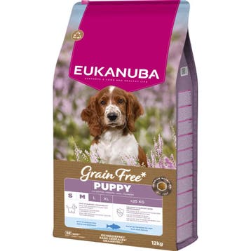 Eukanuba Hondenvoer Droog Grain Free Small/Medium Ocean F..., Verzenden, Hond