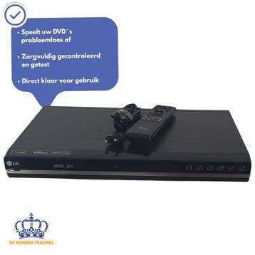 LG RH387H | DVD Recorder | 160GB HDD | HDMI | DVD Speler, Verzenden, Met harddisk, Dvd-recorder, Zo goed als nieuw
