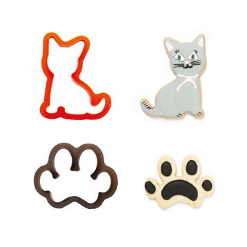 Koekjes Uitsteker Kat en Poot**, Verzenden, Nieuw