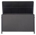 Troels Kussenbox 166 x 75 cm - Zwart, Ophalen of Verzenden, Nieuw