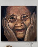 Tran Van Hieu (2001) - Souvenir dIndochine 150 150 cm