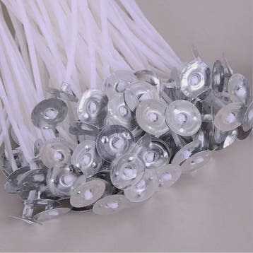 50x Kaarsen Lonten 6-20cm - Rookvrij Katoen voor DIY Kaarsen, Verzenden, Nieuw