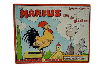 Benjamin Rabier - Marius, Coq du clocher - 1935, Antiek en Kunst