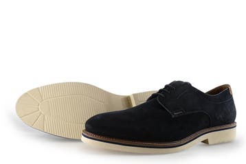 Loff 1881 Veterschoenen in maat 45 Blauw, Zo goed als nieuw, Loff 1881, Veterschoenen, Verzenden