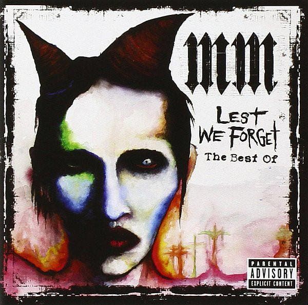 cd - Marilyn Manson - Lest We Forget - The Best Of, Cd's en Dvd's, Cd's | Overige Cd's, Zo goed als nieuw, Verzenden