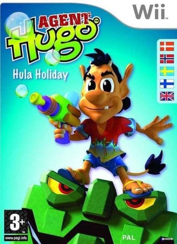 Agent Hugo Hula Holiday (Wii Games), Ophalen of Verzenden, Zo goed als nieuw