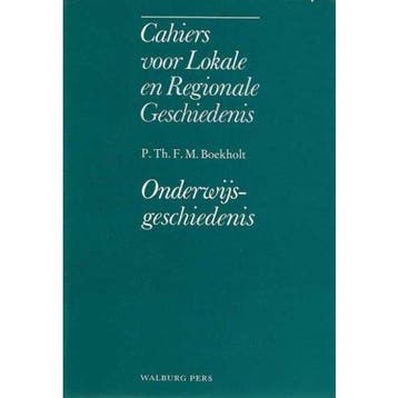 Onderwijsgeschiedenis - Boekholt, Verzenden, Gelezen