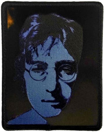 John Lennon The Beatles - Blue John - patch off. merchandise, Ophalen of Verzenden, Nieuw, Kleding