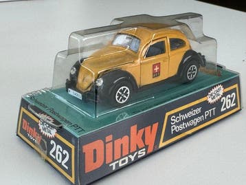 Dinky Toys 1:43 - Modelauto - VW Kever Schweizer Postwagen, Nieuw