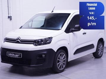 Citroën Berlingo L1H1 | Financial Lease voor 168 p/mnd, Stof, Gebruikt, Euro 6, Overige carrosserieën