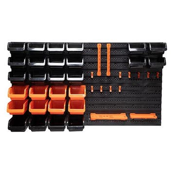 Opbergsysteem | BLACK+DECKER | 43-delig | 98 × 23 × 43 cm, Verzenden, Nieuw