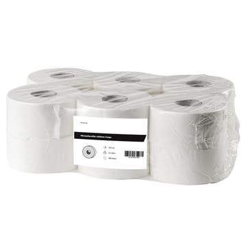 Jumborollen (Mini) | FSC-Cellulose (2-Laags) | Wit |, Verzenden, Nieuw in verpakking