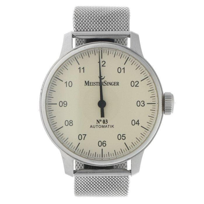 Meistersinger - N° 03 - AM903 - Heren - 2010-2020, Sieraden, Tassen en Uiterlijk, Horloges | Heren