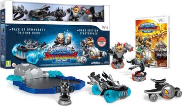 Wii Skylanders: SuperChargers: Starter Pack - Dark Edition (, Verzenden, Nieuw