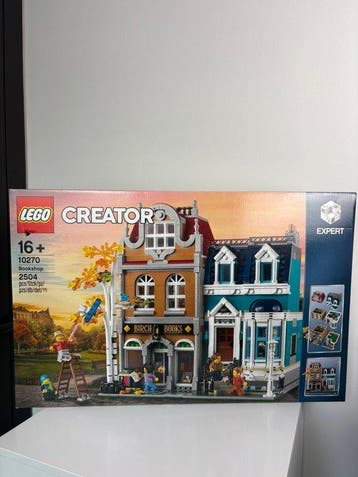 Lego Set - 10270 - Modulex, Creator Expert - Bookshop -, Nieuw