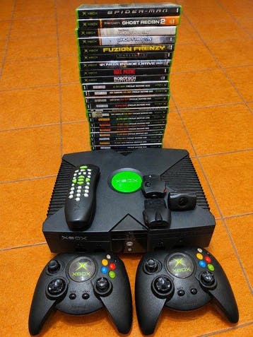 Microsoft - Xbox original model Rare2424023496 - OG WITH 2, Nieuw
