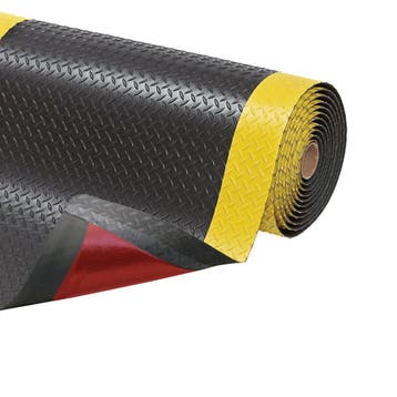Notrax® Cushion Trax® werkmat - Geel & Zwart - Anti - slip -, Verzenden