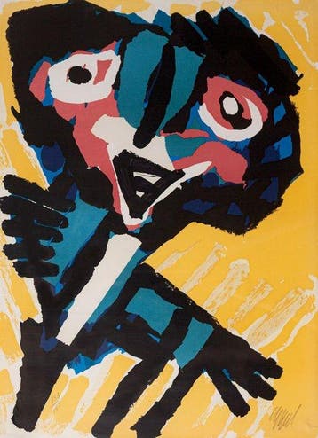 Karel Appel (1921-2006) - Dancing girl