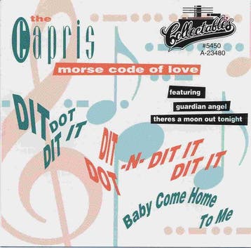 cd - The Capris - Morse Code of Love, Verzenden, Zo goed als nieuw