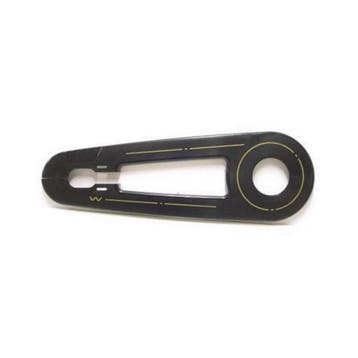 Falkx Fiets kettingkast - zwart/transparant - inclusief b..., Ophalen of Verzenden, Nieuw, Derailleur of Ketting