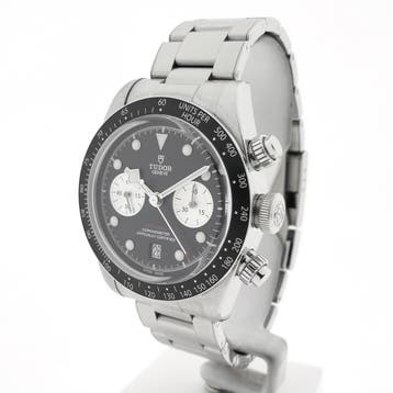 Tudor Black Bay Chronograph 79360N-0001; Automatisch here..., Ophalen of Verzenden, Zo goed als nieuw, Staal, Overige merken