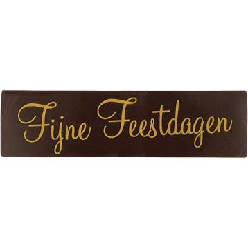 Callebaut Chocoladedecoratie Fijne Feestdagen 264st., Verzenden, Nieuw