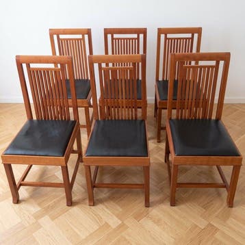 Cassina - Frank Lloyd Wright - Stoel - 614 Coonley 2 - Hout,