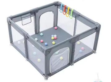 Baby Speelbox / Speelhek met Veiligheidsbarrière, Verzenden, Nieuw