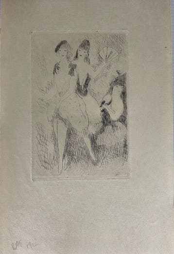 Marie Laurencin (1883-1956) - Jeunes espagnoles