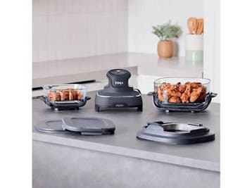 Ninja -  Crispi 4-in-1 Compacte Glazen Airfryer, Verzenden, Nieuw, Airfryer