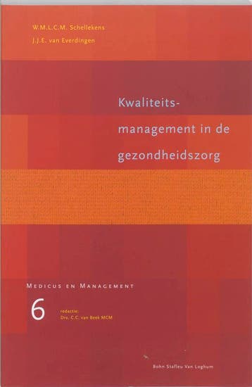 Kwaliteitsmanagement in de gezondheidszorg / Medicus &, Boeken, Verzenden, Zo goed als nieuw, C.C. van Beek