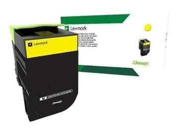 Lexmark Tonercartridge 80C2HY0 - Geel, Verzenden, Nieuw