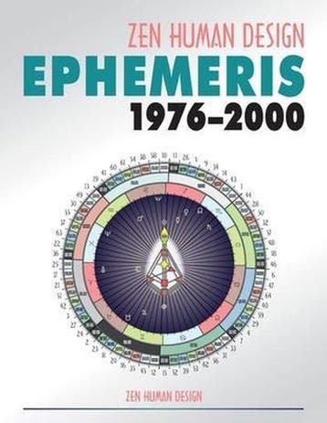 9781931164184 Zen Human Design Ephemeris- Zen Human Desig..., Boeken, Verzenden, Nieuw, . Chaitanyo .