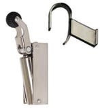 Dictator deuropvanger 1000 nikkel met Haak 1013, Verzenden, Nieuw