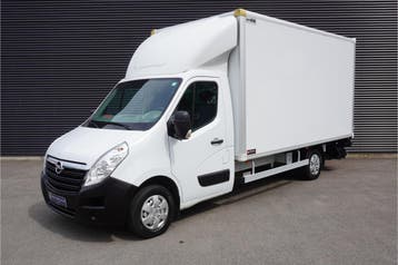 Opel Movano 170pk Euro6 Bakwagen 443x213x223 Laadklep Zijdeu, Gebruikt, Wit, Lease, Financial lease
