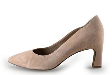 Manfield Pumps in maat 36 Beige, Pumps, Verzenden, Beige, Zo goed als nieuw