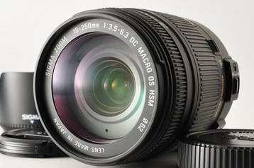 Sigma 3.5–6.3/18–250mm DC MACRO OS HSM for Nikon [#1372], Nieuw