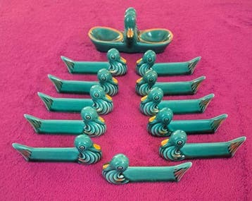 Messensteun (13) - canard - Keramiek, Antiek en Kunst