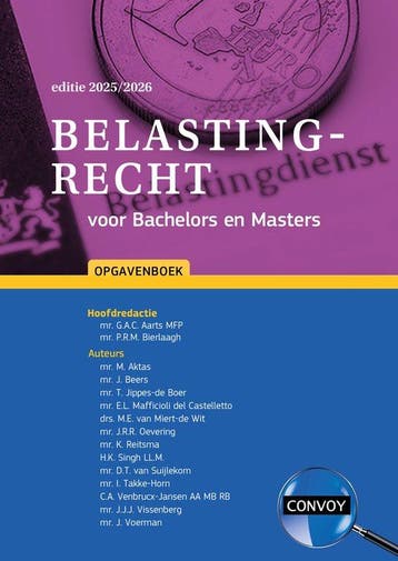 9789463174985 Belastingrecht voor Bachelors en Masters 20..., Verzenden, Zo goed als nieuw, G.A.C. Aarts