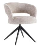 2dekans | Criks Design Coco Eetkamerstoel - beige - 62x61x77, Huis en Inrichting, Stoelen, Ophalen of Verzenden, Zo goed als nieuw