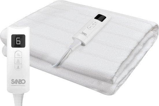 2dekans | Sanbo Elektrische Deken - Wasmachinebestendig -, Witgoed en Apparatuur, Wasmachines, Zo goed als nieuw, Ophalen of Verzenden
