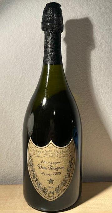 2008 Dom Pérignon - Champagne Brut - 1 Fles (0,75 liter), Nieuw