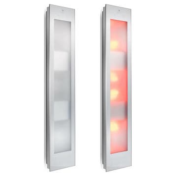 Sunshower Square Combi white opbouw Infrarood en UV, Verzenden, Nieuw