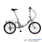 Beixo Vouwfiets Compact Lage Instap met cardanas Zilver, Nieuw