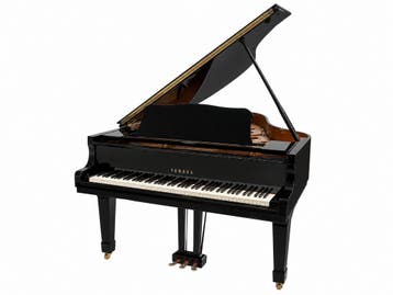 Yamaha C3 (2001), Muziek en Instrumenten, Verzenden, Zo goed als nieuw, Zwart