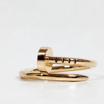 Cartier - Ring - 18 karaat Roségoud - maar een spijker, Nieuw