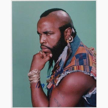The A Team - Signed by Mr. T (B.A. Barracus), Nieuw